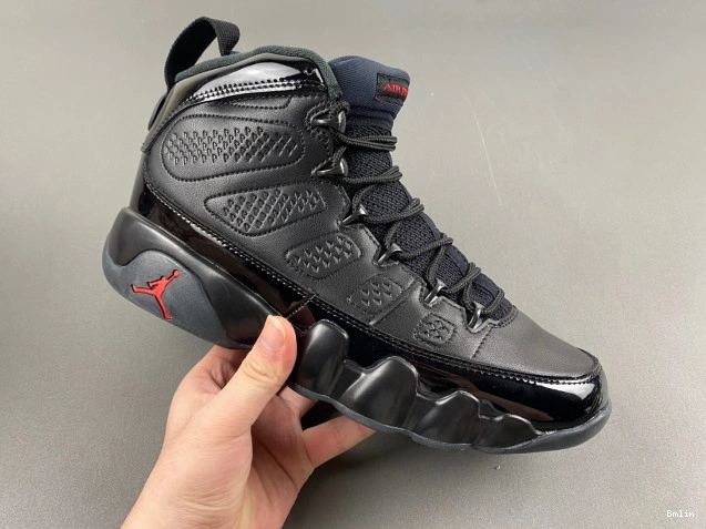 Bmlin Jordan Air Bred 9 302370-014 Retro Patent 0814